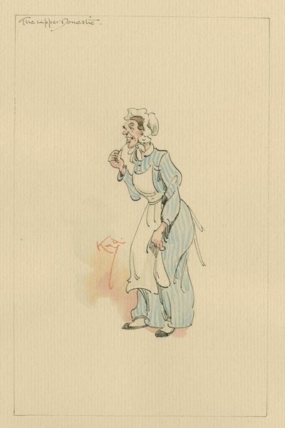 The Upper Domestic, c.1920s by Joseph Clayton Clarke